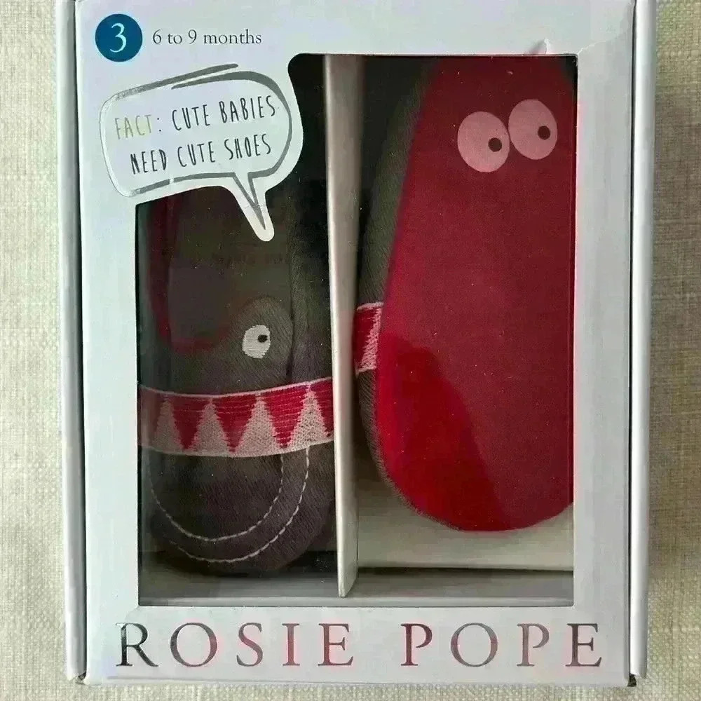New with Box Rosie Pope I See You shoes 6-9 month - Picture 2 of 4